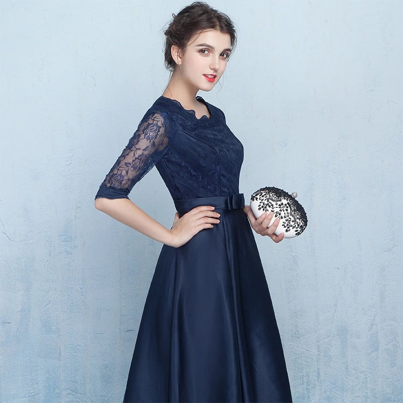Medium Sleeve Bridesmaid Dress