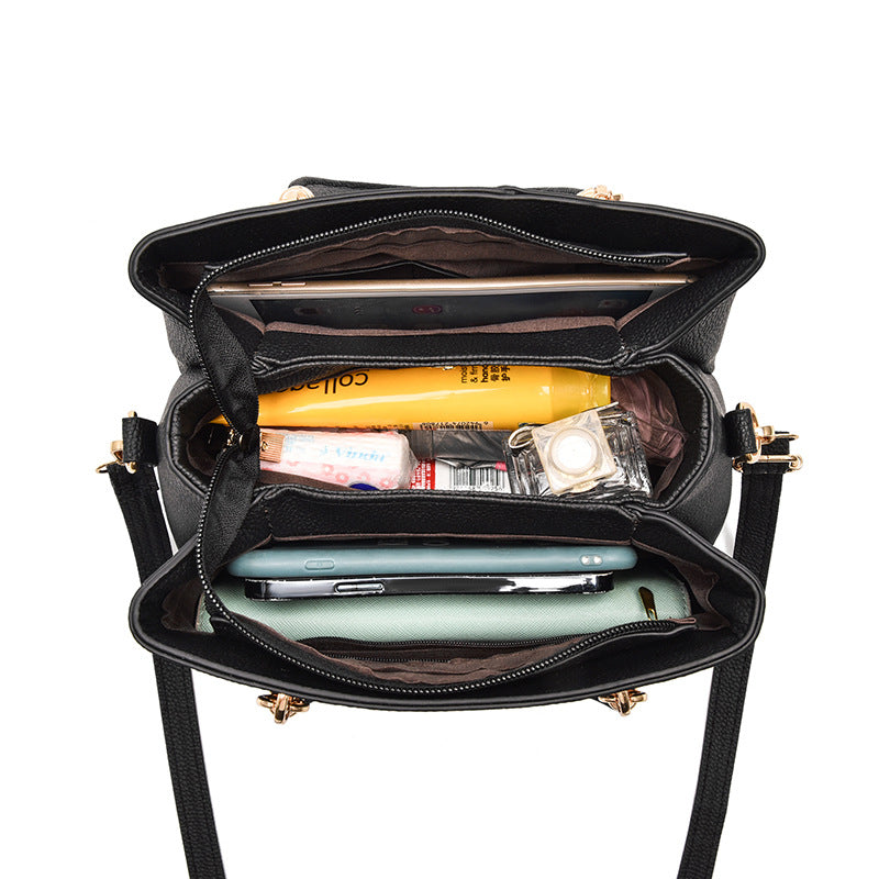 New Fashion Litchi Pattern Shoulder Bag