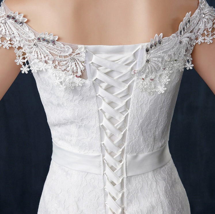 Fishtail Slim Wedding Dress