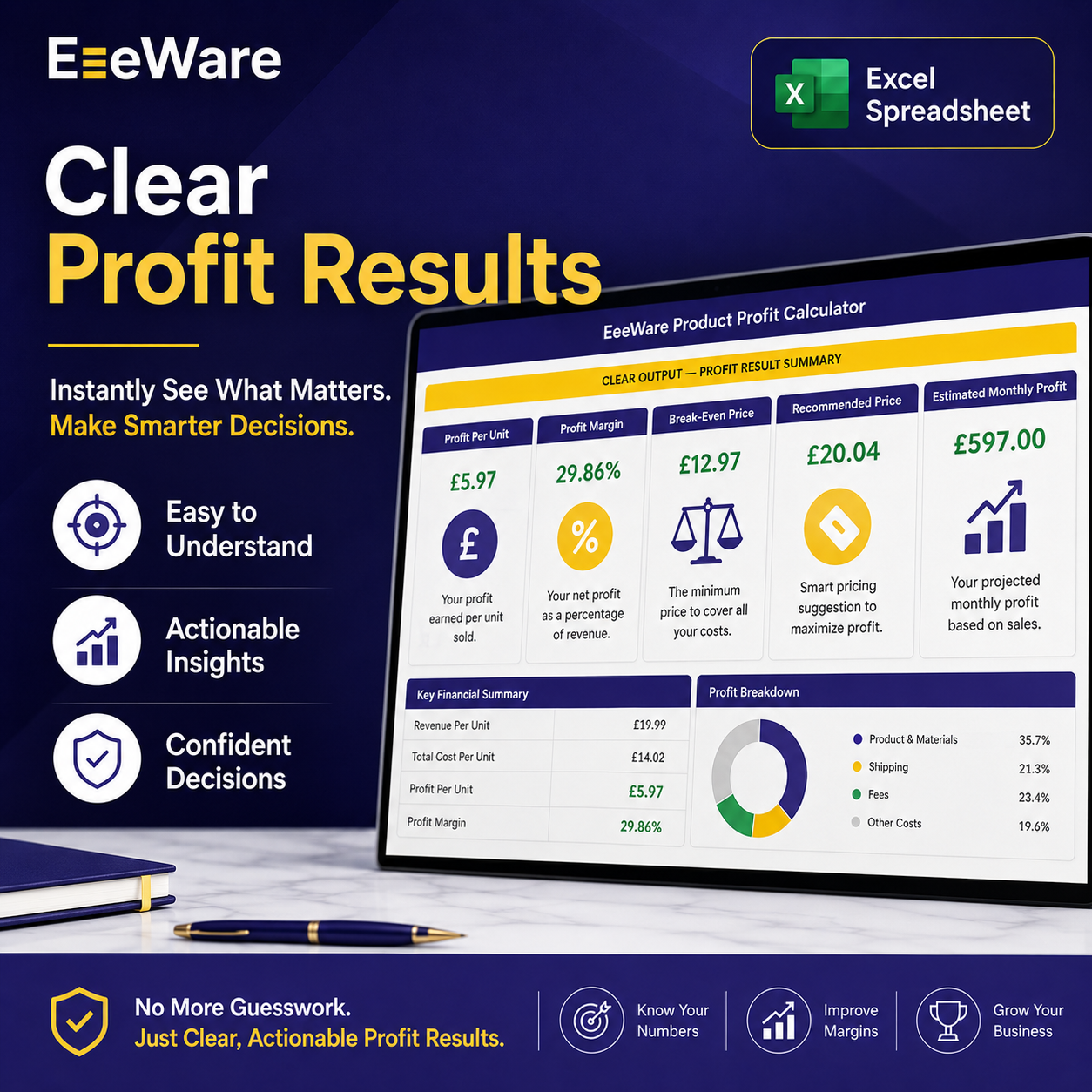 EeeWare Product Profit Calculator