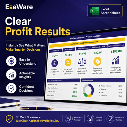EeeWare Product Profit Calculator