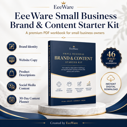 EeeWare Small Business Brand & Content Starter Kit