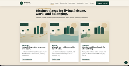 Real Estate  HTML Website Template