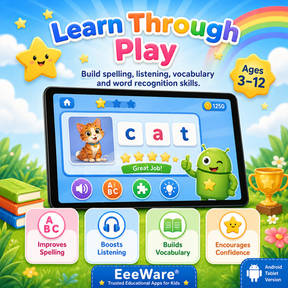 Word Adventure for Android Tablet – Educational Word Game for Children