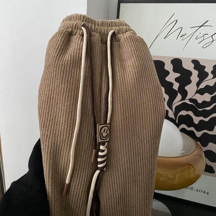 Women's Cozy Fluffy Thickened Leisure Pants For Autumn And Winter